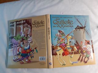 Libro Don Quijote de la Mancha. 