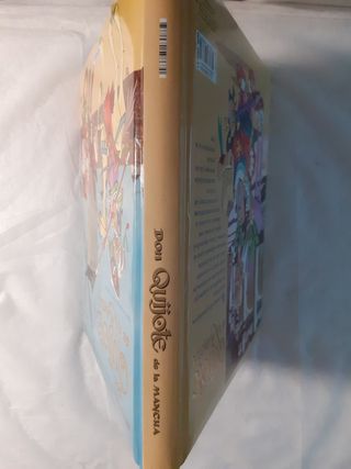 Libro Don Quijote de la Mancha. 