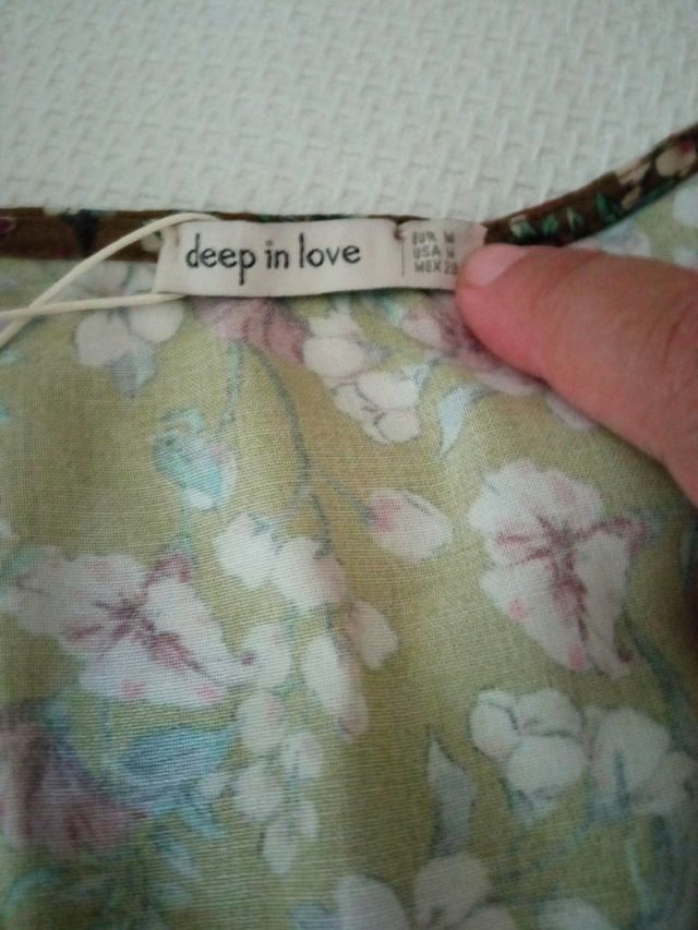 Vestido estampado para chica de Deep in love.