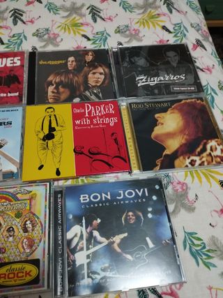 CD ROCK BLUES JAZZ (preguntar precio)