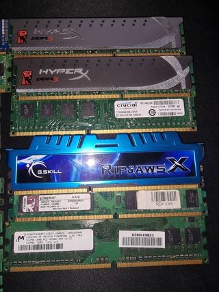 RAM DDR3 DDR4 DDR2 variada