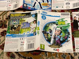 Lote caratulas Wii Nintendo 