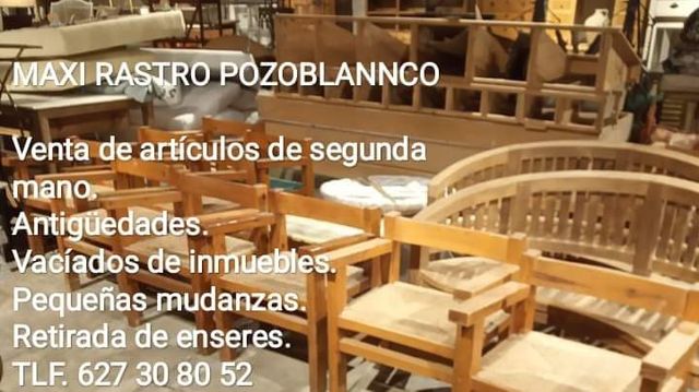 Vaciados, Portes, Mudanzas, venta