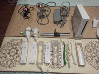 Consola Wii + accesorios + juegos