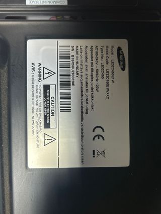 neones para iluminación TV Samsung LE32C450E1W