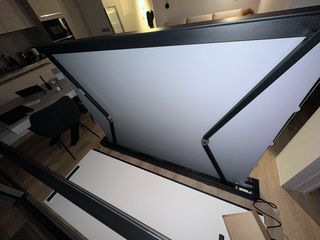 Pantalla proyector eléctrica