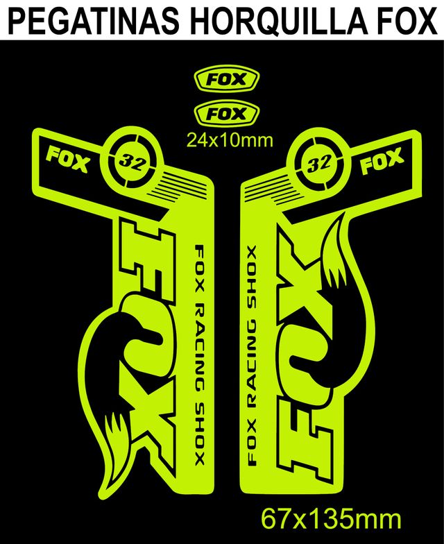 Pegatinas Para horquilla fox