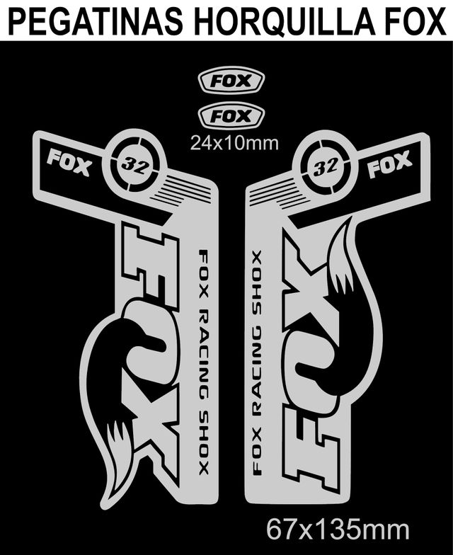 Pegatinas Para horquilla fox