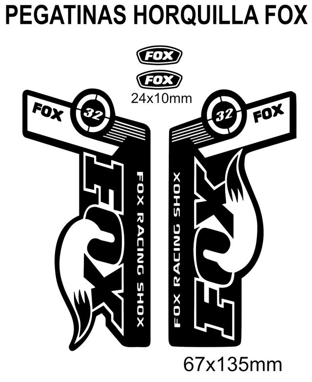 Pegatinas Para horquilla fox