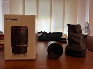 Objetivo fotografía Canon