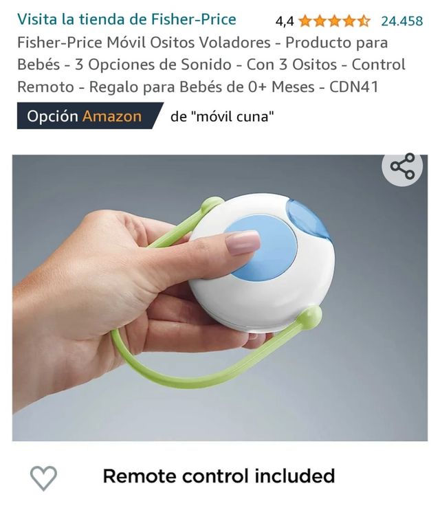 Movil ositos voladores fisher -price