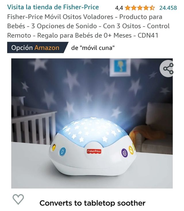 Movil ositos voladores fisher -price