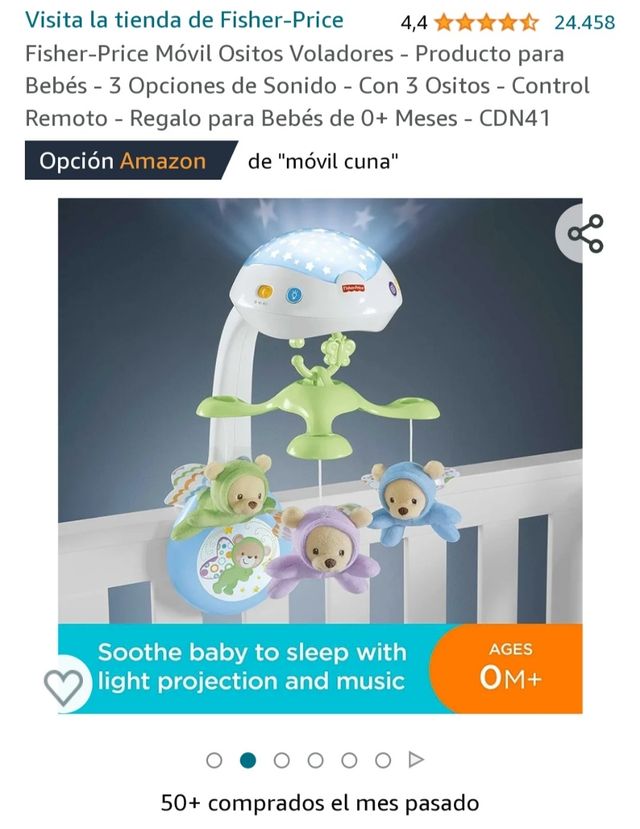 Movil ositos voladores fisher -price