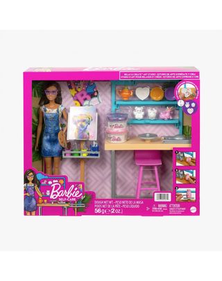 Barbie estudio de arte.