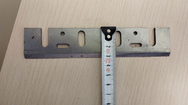 Cuchillas cepilladora