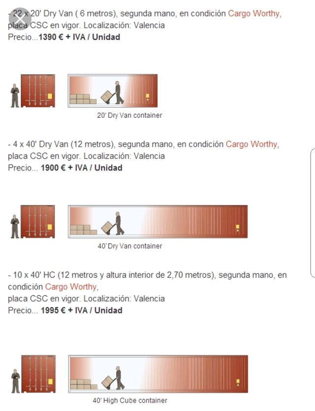 TRASTEROS GUARDAMUEBLES CONTENEDOR