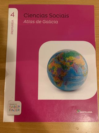 Libro 4 primari Ciencias sociais ISBN 978849972426