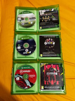 Fifa 15,18 y 20 (Xbox One)