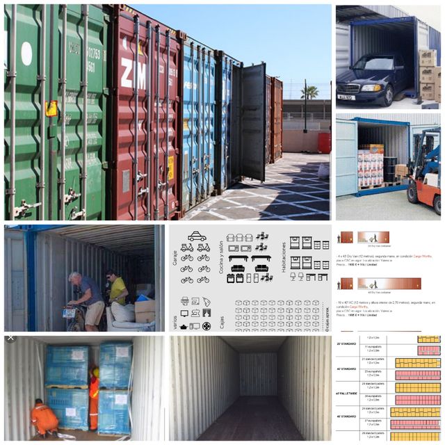 TRASTEROS GUARDAMUEBLES CONTENEDOR MARITIMO