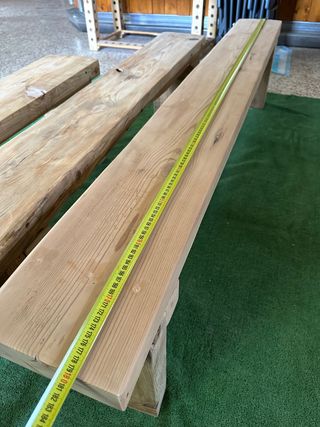 bancos de madera maciza balsain