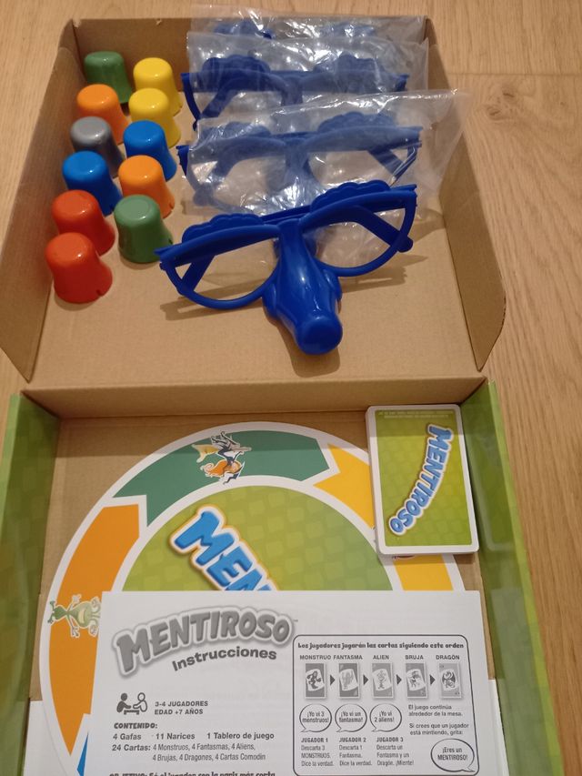 Juego mesa Mentiroso. Bizak