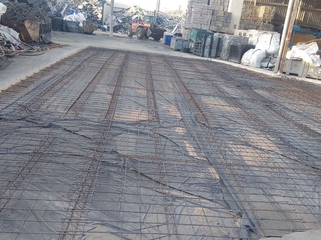 Hormigón pulido y fratasado impreso