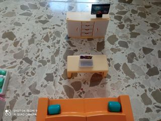 Mobiliario casa muñecas pequeña