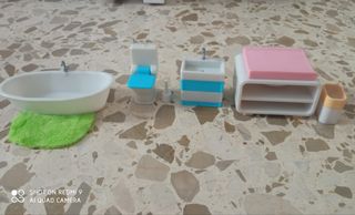 Mobiliario casa muñecas pequeña