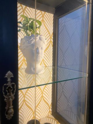 Vitrina antigua restaurada