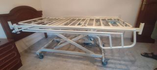 Cama articulada + colchón antiescaras + motor