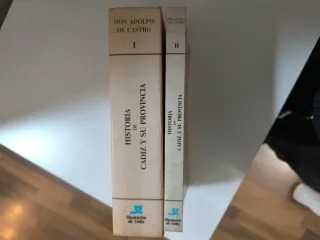 BAJA A 20€ Son 4 libros Historia de Cadiz