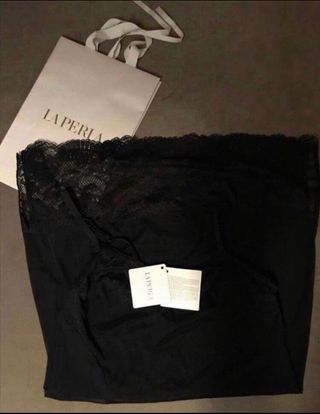 Negligee negro La Perla.