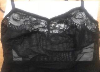 Negligee negro La Perla.