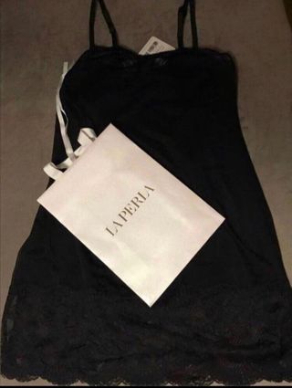 Negligee negro La Perla.