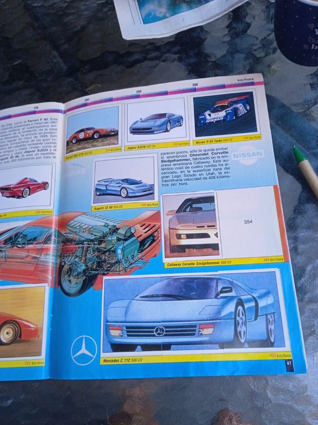 Album de cromos Auto de 100 a 400 Km/hor