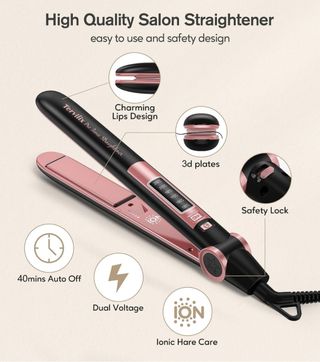 Plancha de pelo iónica NUEVA