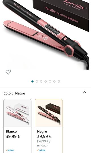 Plancha de pelo iónica NUEVA