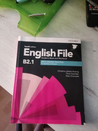 Libro inglés b2.1 Oxford fourth edition