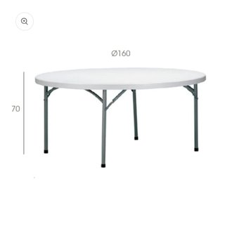 Mesa banquete 1'60