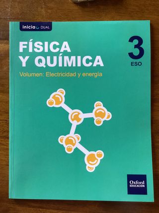 Libros de física y química 3 ESO