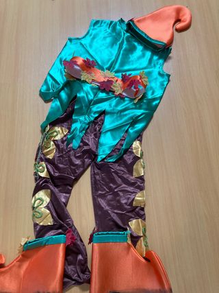 Disfraz elfos, hada, árbol