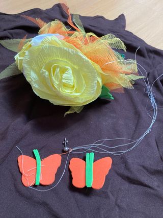 Disfraz elfos, hada, árbol