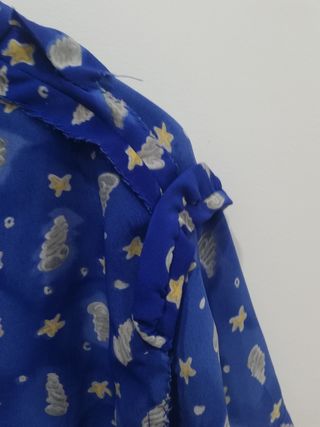 Blusa vintage de conchas