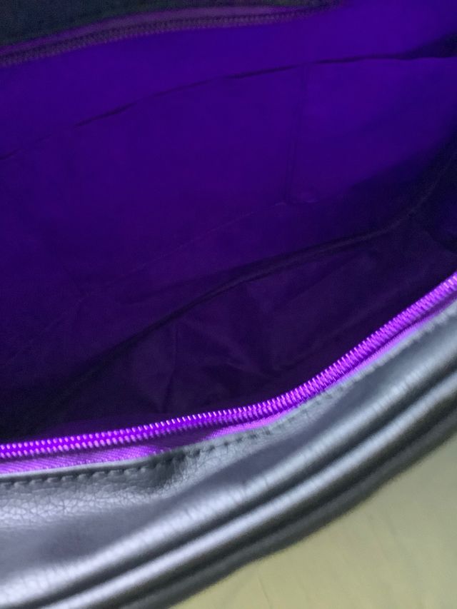 cartera real Madrid 45x34x14 negra