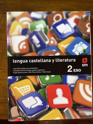 Libro lengua castellana y literatura 2 ESO