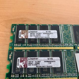 Memoria Ram kingston kvr400x64c3a/1g