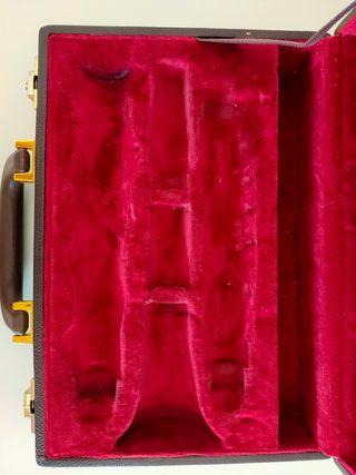 Funda de terciopelo clarinete Buffet Campron Paris