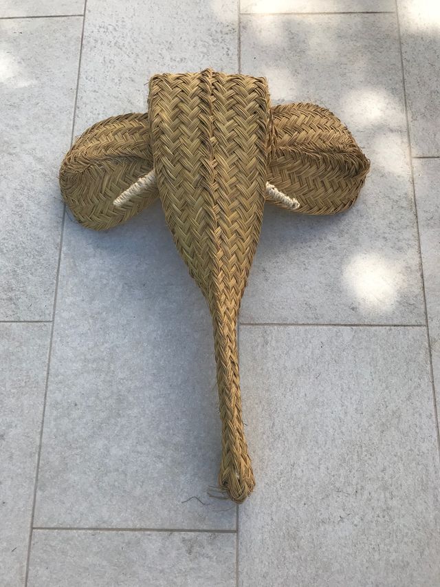 Elefante de esparto