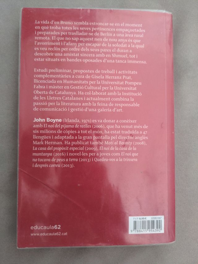 El noi del pijama de ratlles