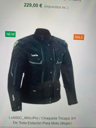 chaqueta moto lovo
